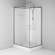 Душевая кабина 120x90 AM.PM Above W9XC-403-12090MT профиль серебристый, низкий поддон