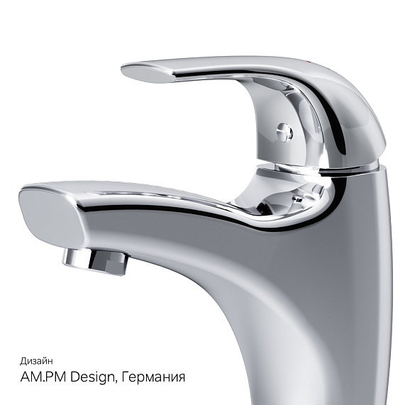 Смеситель для раковины (умывальника) AM.PM Sense F7502100 хром-6