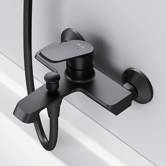 Смеситель для ванны и душа AM.PM Func F8F10022 хром-5