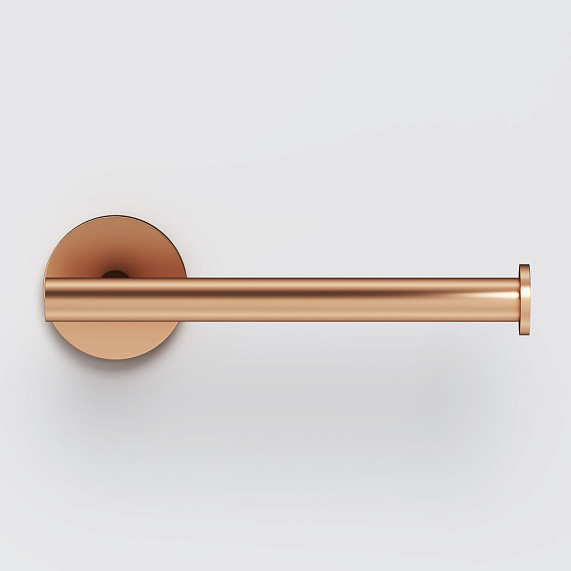 Держатель для туалетной бумаги настенный AM.PM X-Joy A85A34144 розовое золото-3