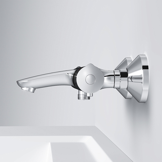 Смеситель для ванны и душа AM.PM Like F8050000 термостат, хром-4