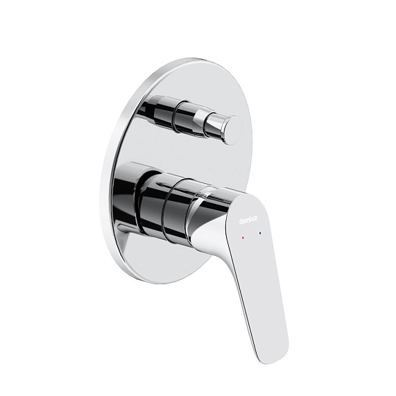 Смеситель для ванны и душа Damixa Jupiter 777100000 хром встраиваемый-2