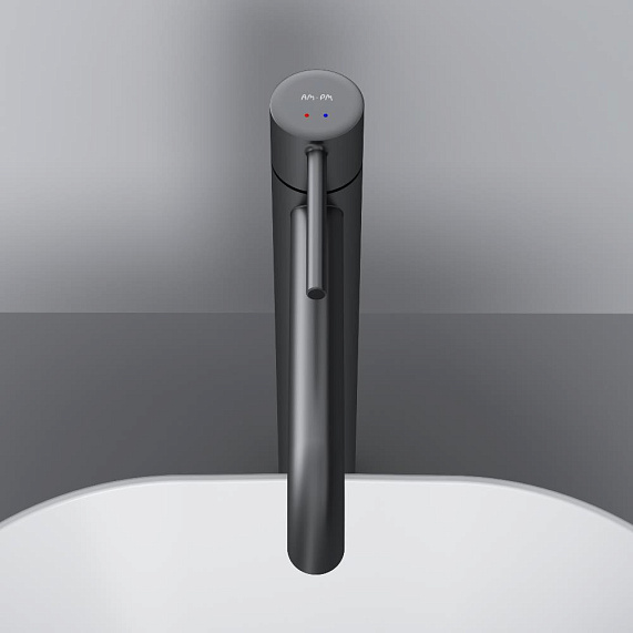 Смеситель для раковины (умывальника) AM.PM Libre F6092022 высокий черный-9