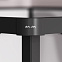 Душевая кабина 120x80 AM.PM Above W9XC-403-12080BT профиль черный матовый, низкий поддон