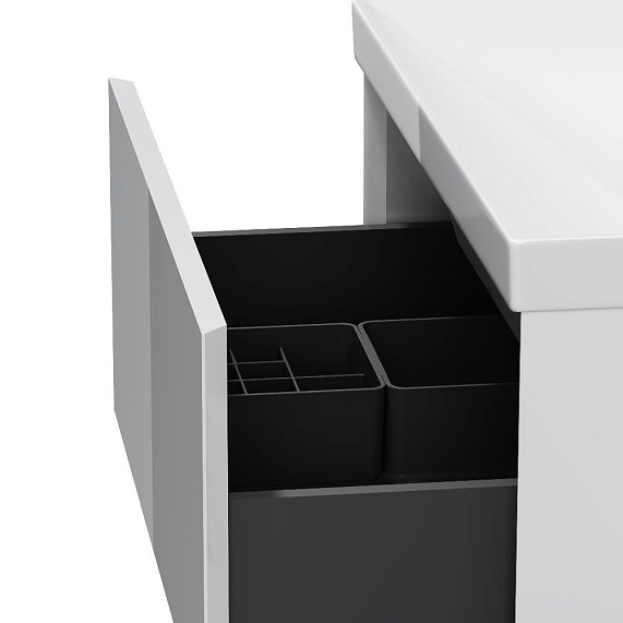 Тумба с раковиной 60 AM.PM Above M9X-FHX0602WG-WCC0600WG подвесная белая глянцевая-8