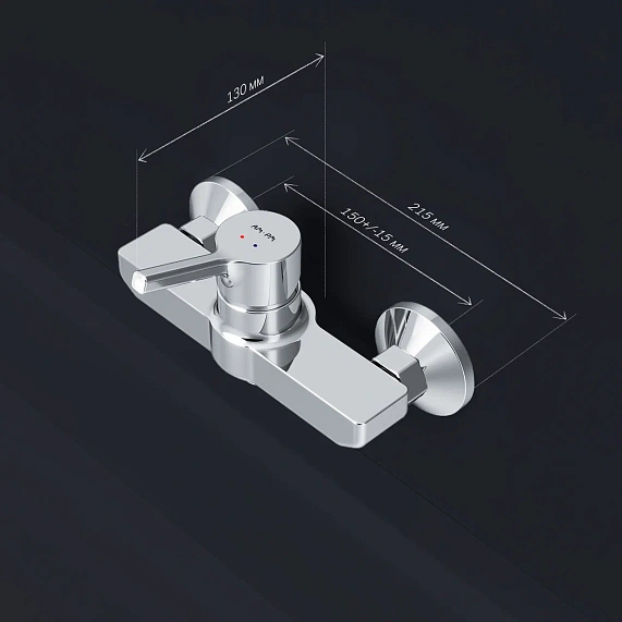 Смеситель для душа AM.PM X-Joy S F85B20000 хром-6