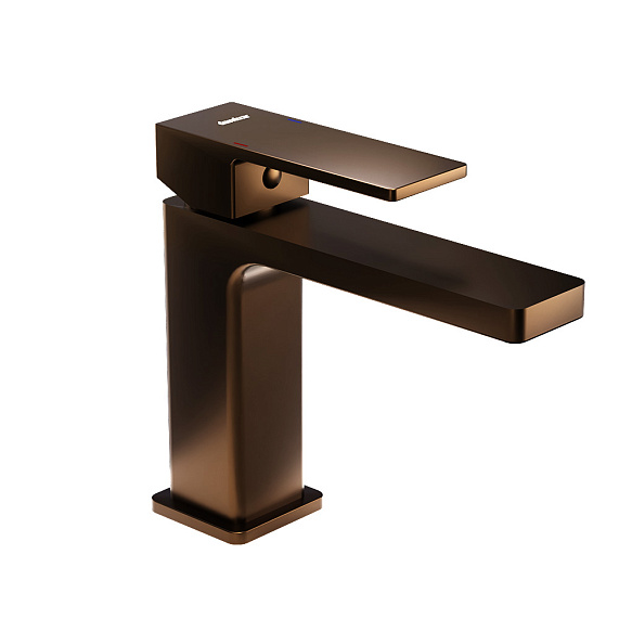 Смеситель для раковины (умывальника) Damixa Gala 530210500 розовое золото-2