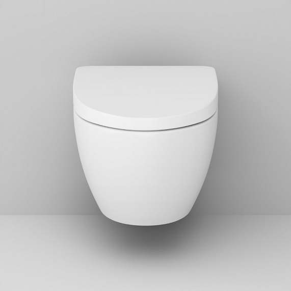 Унитаз подвесной с инсталляцией AM.PM Awe IS49001.111738 сиденьем микролифт, белой пневм. клавишей-2