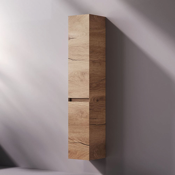 Шкаф-пенал для ванной 30 AM.PM Above M9XCHR0352OF навесной правый под дерево-1