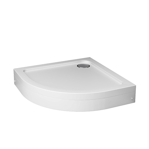 Душевой уголок с поддоном 80x80 AM.PM Gem W90G-401-080WT прозрачное стекло, профиль серебристый-1