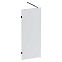 Душевая перегородка 80x195 AM.PM X-Joy W94UWI-80-F1-BTE прозрачное стекло, профиль черный