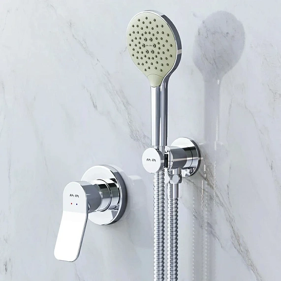 Встраиваемая душевая система AM.PM X-Joy FB85A2H020 хром: ручной душ