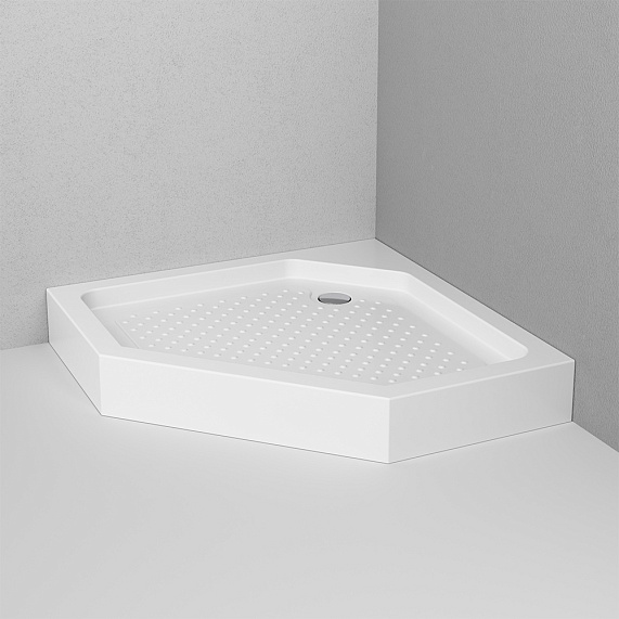 Поддон душевой AM.PM Gem 90x90 W90T-405-090WT белый + сифон-2