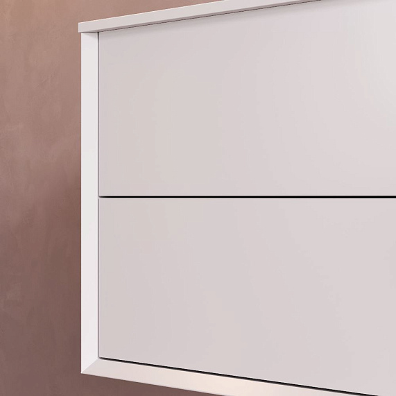 Тумба с раковиной 100 AM.PM Libre M60-FHX1002WM-WPC100SWM подвесная белая матовая-4