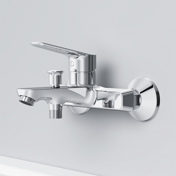 Смеситель для ванны и душа AM.PM Crave F9C10000 хром-3