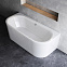 Ванна акриловая закругленная 170x75 AM.PM X-Joy W94A-170U75W-A белая глянцевая