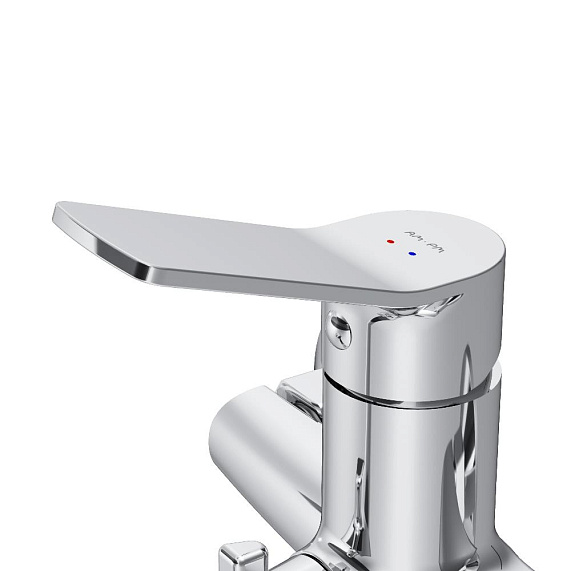 Смеситель для ванны и душа AM.PM X-Joy F85A90200 длинный излив, хром-8