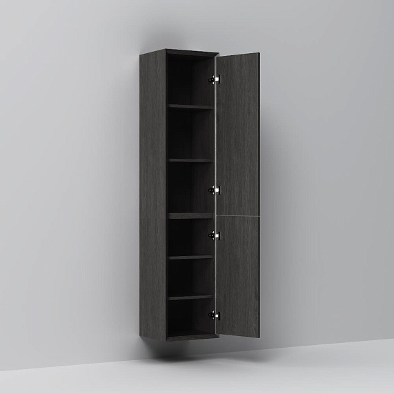 Шкаф-пенал для ванной 35 AM.PM Libre M60CHX0352OF навесной, правый/левый, под дерево-3