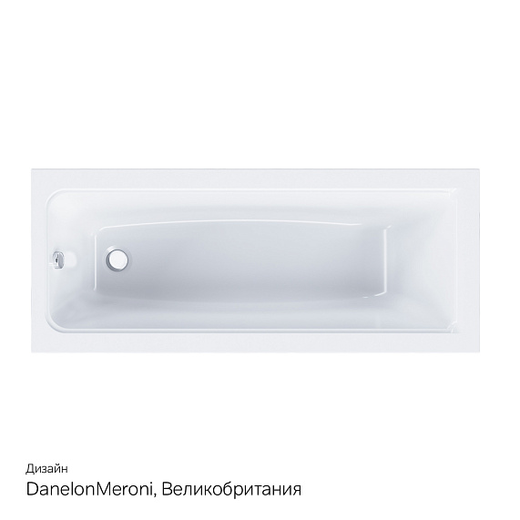 Ванна акриловая 170x75 AM.PM Gem W90A-170-075W-A белая глянцевая