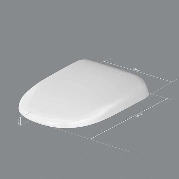 Унитаз подвесной AM.PM Sensation C301700WH безободковый c сиденьем микролифт, белый-6