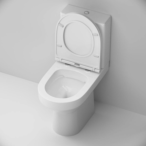 Унитаз напольный AM.PM Spirit 2.0 C708600WH безободковый с сиденьем микролифт 58WH, белый-4