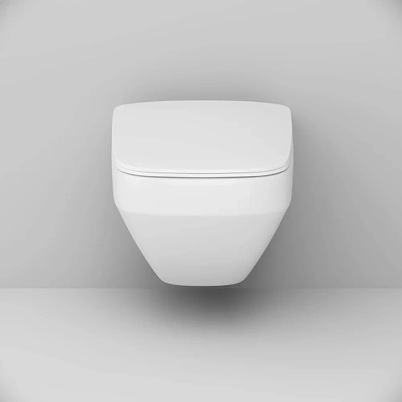 Унитаз подвесной  с инсталляцией AM.PM Inspire 2.0 IS450A38.50A1700 сиденьем микролифт, черной сенс. клавишей-4
