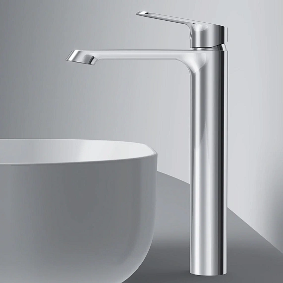 Смеситель для раковины (умывальника) AM.PM Func F8F92000 высокий, хром-4