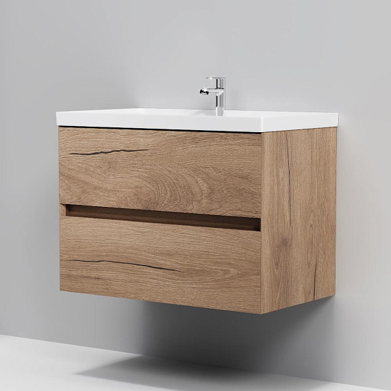 Тумба с раковиной 80 AM.PM Above M9X-FHX0802OF-WCC0800WG подвесная под дерево-8