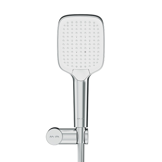 Душевой гарнитур AM.PM Func F0118F000 держатель, шланг, лейка 3 режима, хром-4