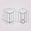 Душевое ограждение без поддона 100x100 AM.PM X-Joy W94G-403-100100-MT1K профиль серебристый