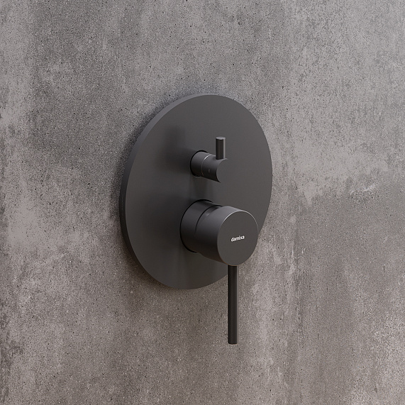 Смеситель для ванны и душа Damixa Scandinavian Pure 367100300 встраиваемый-2