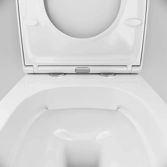 Унитаз подвесной AM.PM Inspire C501700WH безободковый c сиденьем микролифт C907851WP, белый-4