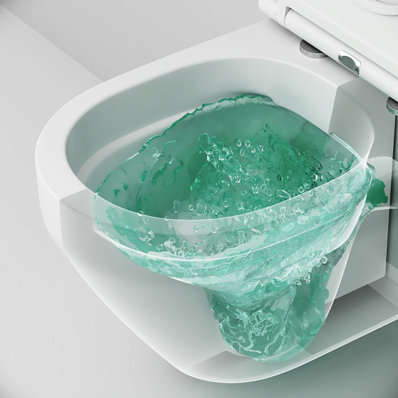 Унитаз подвесной AM.PM Spirit V2.0 C701700SC безободковый с сиденьем микролифт, белый-6