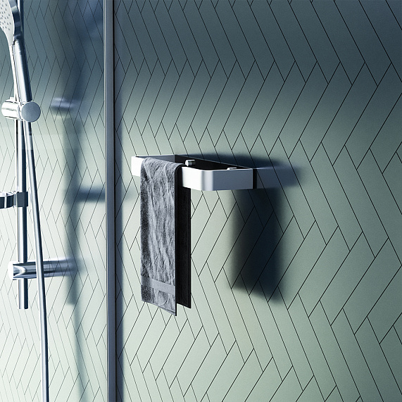 Кольцо для полотенец Damixa Jupiter DA7734400 серебристое-4