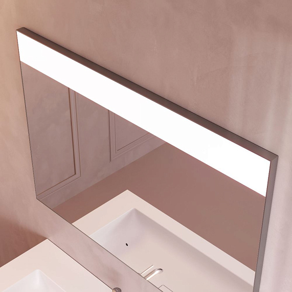 Зеркало с подсветкой в ванную прямоугольное 100 AM.PM Libre M60MOX1001SA с антизапотеванием сенсорное-4