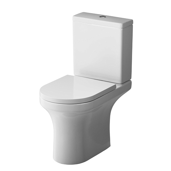 Унитаз-компакт напольный AM.PM X-Joy C85A8601SC безободковый с сиденьем микролифт, белый-10