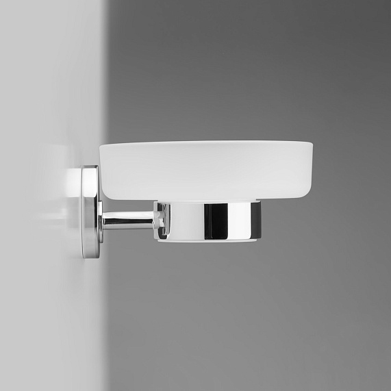 Мыльница стеклянная настенная AM.PM Bliss L A5534264 хром-3