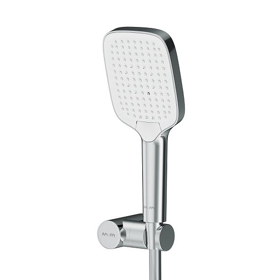 Душевой гарнитур AM.PM Func F0118F000 держатель, шланг, лейка 3 режима, хром-3