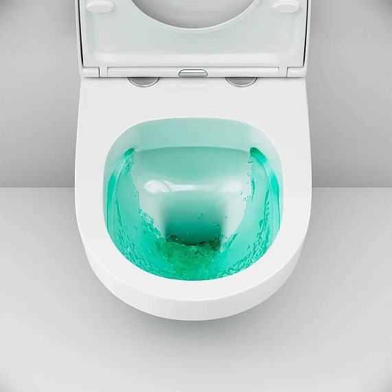 Унитаз подвесной AM.PM Inspire C501700WH безободковый c сиденьем микролифт C907851WP, белый-6