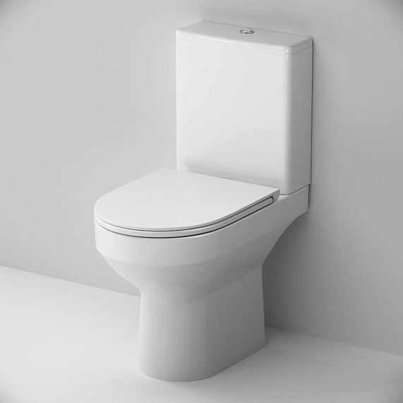 Унитаз напольный AM.PM Spirit 2.0 C708600WH безободковый с сиденьем микролифт 58WH, белый-2